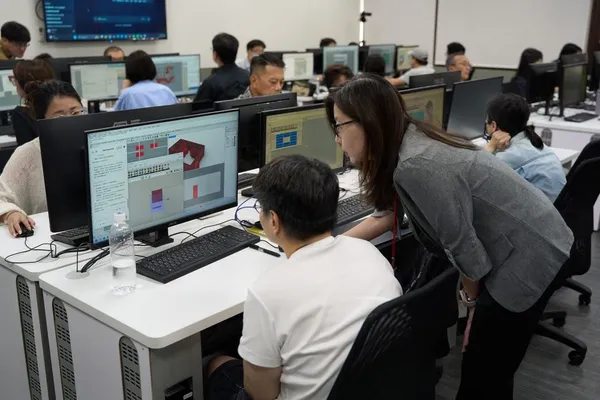 元智大學工作坊 學員上機操作